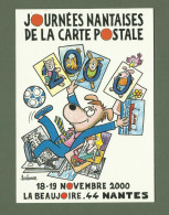 CARTE POSTALE 44 LOIRE ATLANTIQUE BARBEROUSSE JOURNEES NANTAISES DE LA CARTE NANTES 2000 - Barberousse