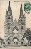 FRANCE - Soissons - Saint Jean Des Vignes - Face à L'entrée - De L'extérieure - Carte Postale Ancienne - Soissons