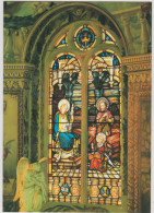 Australia VICTORIA VIC Stained Glass Window St Marys Church BAIRNSDALE Scancolor CS1548 Postcard C1970s - Gippsland