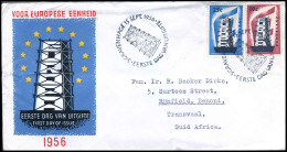 FDC E27 - 681/82 - Europa CEPT 1956 - FDC