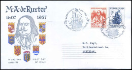 FDC E30 - 6994 - De Ruyter-zegels - FDC