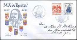 FDC E30 - 6994 - De Ruyter-zegels - FDC