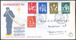 FDC E49 - 759/63 - Kinderzegels 1961 - FDC