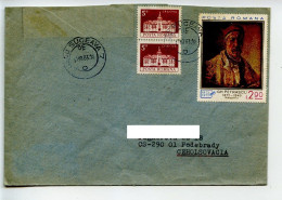 Roumanie,lot 2 Enveloppes,entier Alba Iulia Cathedrale,tableau Petrascu Obliteré Suceava 1983 - Postmark Collection