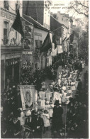 CPA Carte Postale Belgique Bruxelles Souvenir De L'inauguration De La Paroisse De L'Immaculée Conception1912   VM79699 - Fiestas, Celebraciones