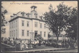 St Germain De Grautham  Près De Drummonville - Québec - C.P.A. - École Du Village Avec Beau Timbre - Carte Rare - Autres & Non Classés