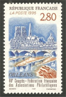 359 France Yv 2953 Société Philatélique Orléans Pont Bridge Brucke MNH ** Neuf SC (2953-1b) - Puentes