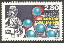 359 France Yv 2968 Pharmacie Hopital Pharmacy Apotheke MNH ** Neuf SC (2968-1b) - Pharmazie