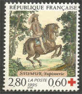 359 France Yv 2946 Croix Rouge Tapisserie Tapestry Y Cheval Horse MNH ** Neuf SC (2946-1c) - Massoneria