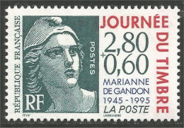 359 France Yv 2933 Journée Timbre Marianne Gandon MNH ** Neuf SC (2933-1b) - Stamp's Day