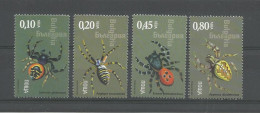 Bulgaria 2005 Spiders Y.T. 4066/4069 ** - Unused Stamps