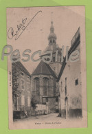 70 HAUTE SAONE - CP GRAY - ABSIDE DE L'EGLISE - B. F. PARIS - CIRCULEE EN 1904 - Gray