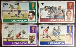 Uganda 1978 World Cup MNH - Uganda (1962-...)