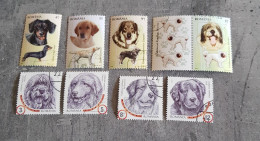 ROMANIA DOGS 2 SETS USED - Usati