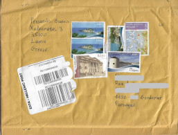 Greece 2010 , Christmas , Windmill , Islands - Lettres & Documents