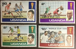 Uganda 1978 World Cup 2nd Issue MNH - Oeganda (1962-...)