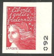 360 France Yv 3085a Marianne 14 Juillet Rouge Red Carnet MNH ** Neuf SC (3085a-1) - Ungebraucht