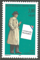 360 France Yv 3029 Héros Maigret Police MNH ** Neuf SC (3029-1) - Politie En Rijkswacht