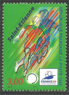 360 France Yv 3012 Coupe Monde Football Soccer Saint-Etienne MNH ** Neuf SC (3012-1) - 1998 – Frankreich