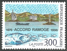 360 France Yv 3003 Accord RAMOGE Bateau Boat Ship Schiff MNH ** Neuf SC (3003-1a) - Schiffe