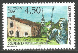 360 France Yv 3002 Maison Jeanne Arc House Domrémy MNH ** Neuf SC (3002-1b) - Autres & Non Classés