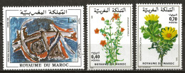 MAROC: **, N° YT 879, 880 Et 881, TB - Morocco (1956-...)