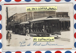 Antilles *** Haïti - Carte Photo Du Tramway à Port Au Prince,rue Principale En 1921 - Haití
