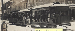 Antilles *** Haïti - Carte Photo Du Tramway à Port Au Prince,rue Principale En 1921 - Haïti