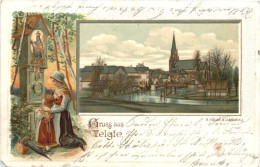 Gruss Aus Telgte - Litho - Warendorf