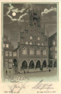 Münster In Westfalen - Rathaus - Litho - Muenster