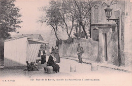 Paris - Rue De La Barre - Rue Du Sacré Coeur    - CPA °J - Arrondissement: 18