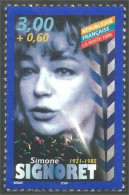 361 France Yv 3188 Cinéma Movie Kino Simone Signoret MNH ** Neuf SC (3188-1) - Ungebraucht
