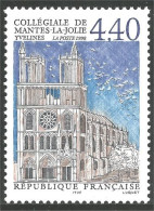 361 France Yv 3180 Collégiale Cathédrale Mantes La Jolie Cathedral MNH ** Neuf SC (3180-1) - Ungebraucht