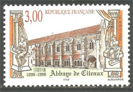 361 France Yv 3143 Abbaye Citeaux Abbey MNH ** Neuf SC (3143-1a) - Neufs