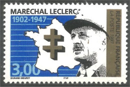 361 France Yv 3126 Maréchal Leclerc Guerre War MNH ** Neuf SC (3126-1b) - 2. Weltkrieg