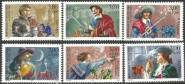 361 France Yv 3115-3120 Célébrités Héros Heroes MNH ** Neuf SC (3115-3120-1) - Ungebraucht