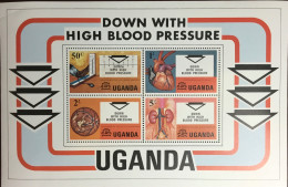 Uganda 1978 World Health Day Minisheet MNH - Uganda (1962-...)