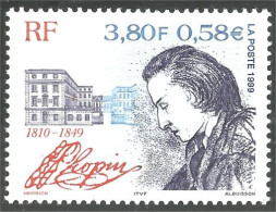 362 France Yv 3287 Frédéric Chopin Musique Music Compositeur Composer MNH ** Neuf SC (3287-1a) - Neufs