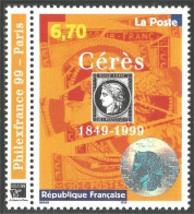 362 France Yv 3258 Philexfrance 99 Timbre Cérès Stamp MNH ** Neuf SC (3258-1a) - Neufs