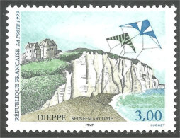 362 France Yv 3239 Dieppe Falaise Cliff Cerf-volant Kite MNH ** Neuf SC (3239-1b) - Non Classificati