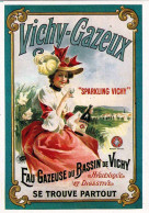 Publicité -  VICHY - GAZEUX -  Eau Gazeuse Du Bassin De Vichy - Publicidad