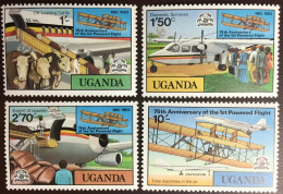 Uganda 1978 Powered Flight Anniversary MNH - Ouganda (1962-...)