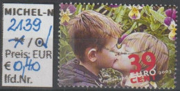 2003 - NIEDERLANDE - FM/DM "Alltagsszenen - Kinder" 39 C Mehrf. - O  Gestempelt - S.Scan (2139o Nl) - Used Stamps