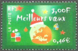 363 France Yv 3363 Bonne Année Happy New Year MNH ** Neuf SC (3363-1b) - Andere & Zonder Classificatie