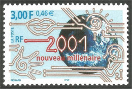 363 France Yv 3357 Nouveau Milléniare New Millenium Circuit Board MNH ** Neuf SC (3357-1e) - Andere & Zonder Classificatie