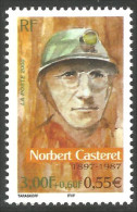 363 France Yv 3347 Norbert Casteret Spéléologue Speleologist Höhlenforscher MNH ** Neuf SC (3347-1a) - Naturaleza