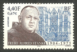 363 France Yv 3349 Frère Albert Stanke Franciscain MNH ** Neuf SC (3349-1b) - Christendom