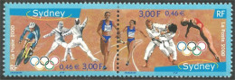 363 France Yv 3340A Sydney 2000 Cyclisme Escrime Judo Plongeon MNH ** Neuf SC (3340A-1a) - Sommer 2000: Sydney