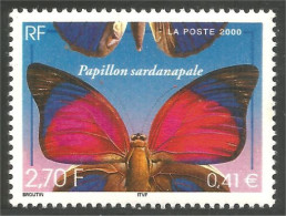 363 France Yv 3332 Papillon Butterfly Mariposa Farfala Schmetterling MNH ** Neuf SC (3332-1b) - Butterflies