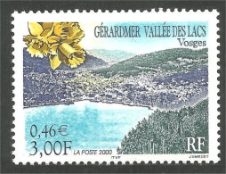 363 France Yv 3311 Gérardmer Lac Vosges Lakes Daffodil Narzisse MNH ** Neuf SC (3311-1c) - Altri & Non Classificati